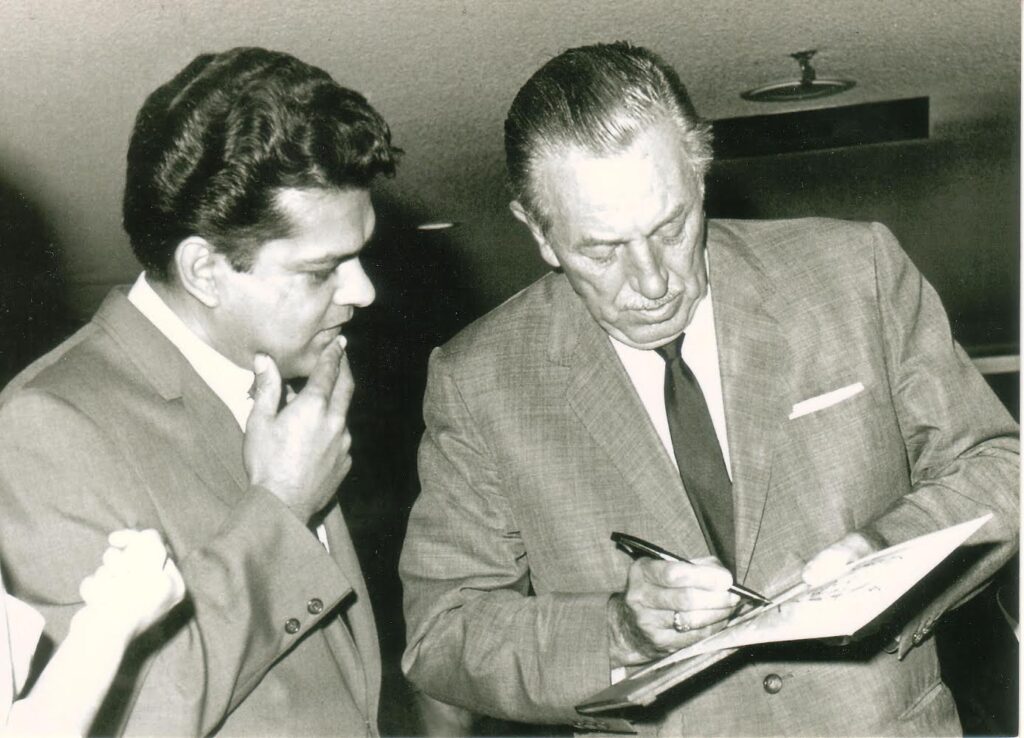 Jess Rubio, founder of the first operating participant of Disney Parks & Resorts, and Walt Disney