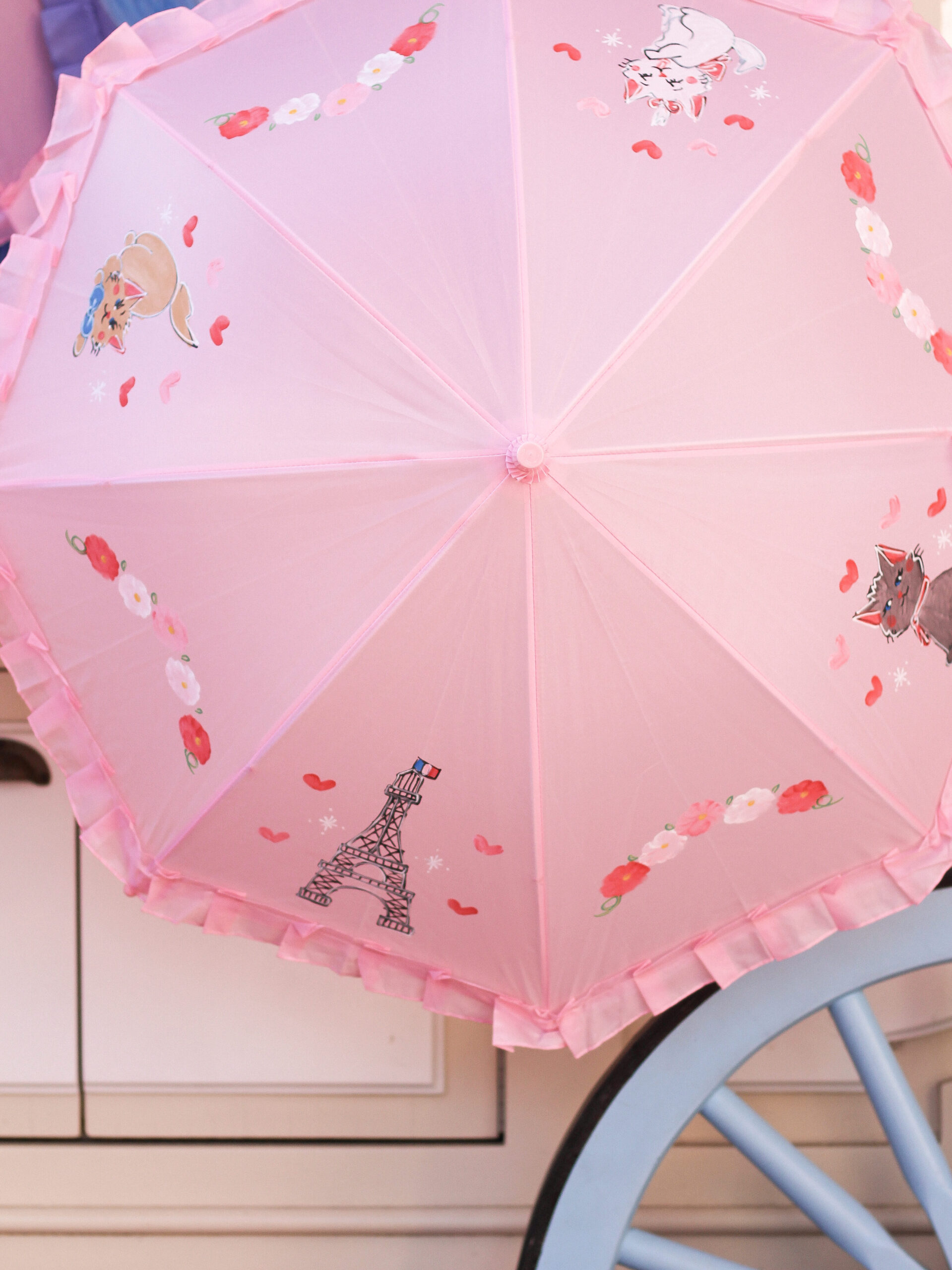 custom cat parasols from Magic Kingdom