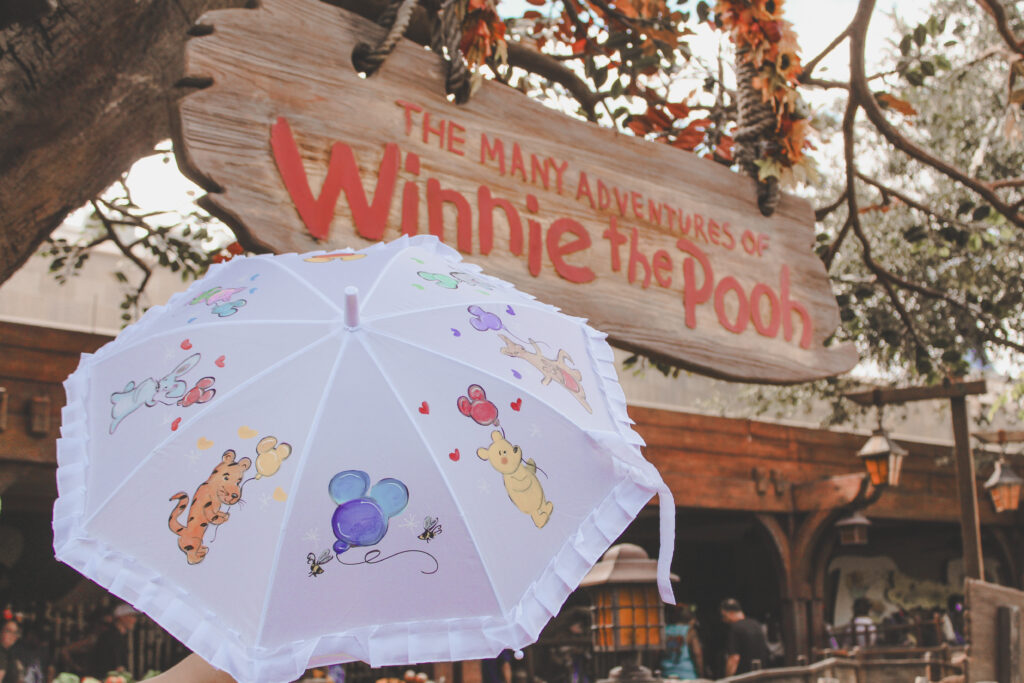 The Many Adventures of Winnie the Pooh, Hundred Acre Wood inspired parasol