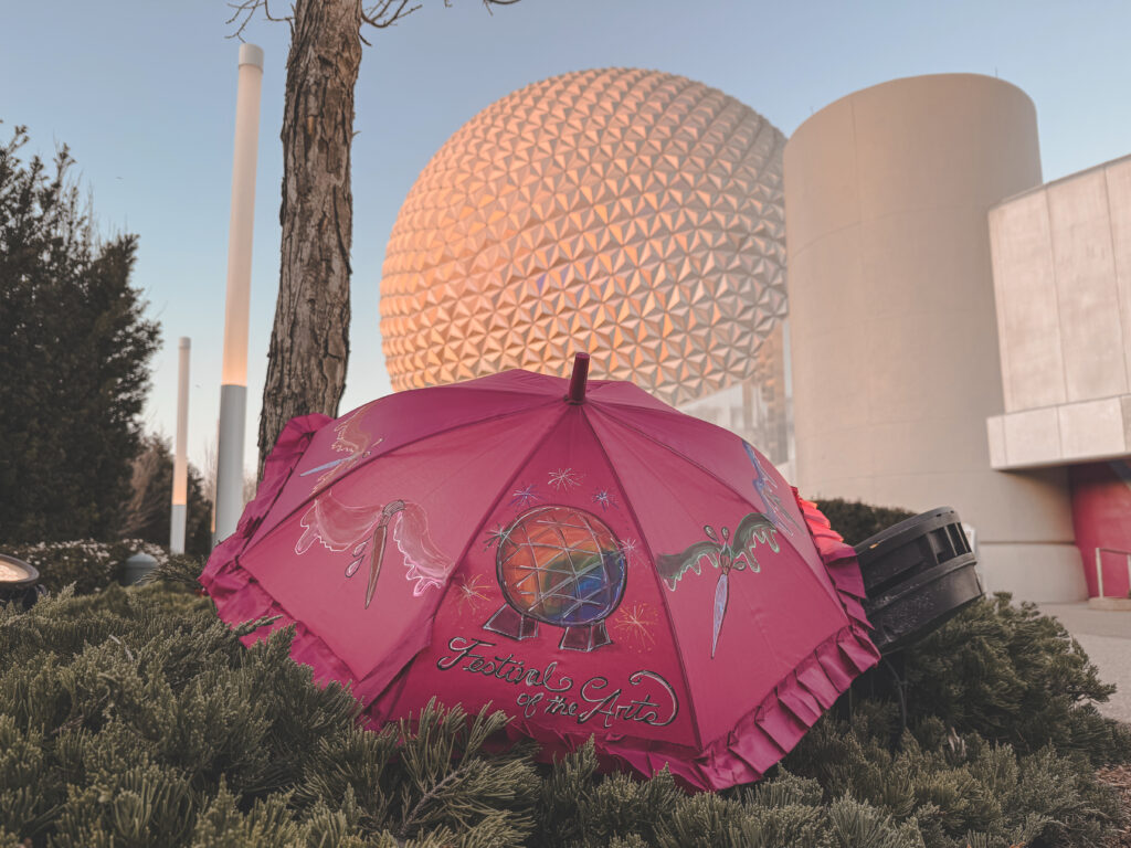 EPCOT International Festival of the Arts parasol